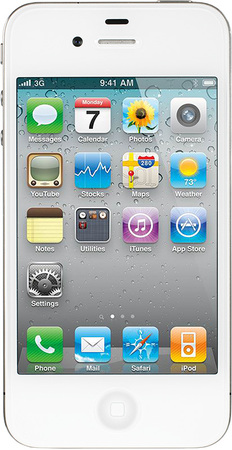 Смартфон Apple iPhone 4S 64Gb White - Тайга