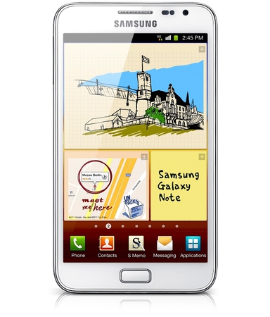 Смартфон Samsung Galaxy Note N7000 16Gb 16 ГБ - Тайга