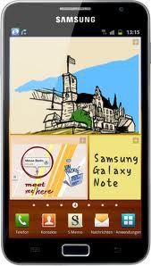 Смартфон Samsung Galaxy Note GT-N7000 Blue - Тайга