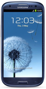 Смартфон Samsung Galaxy S3 GT-I9300 16Gb Pebble blue - Тайга
